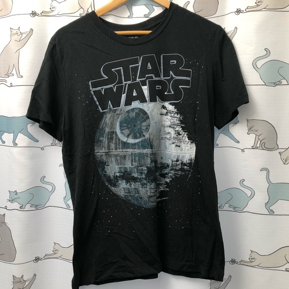 Star Wars Death Star Black Shirt - Picture 1 of 3